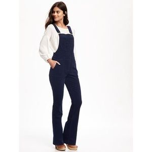 navy cord jumpsuit